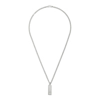 Gucci Interlocking G Silver Curb Link Necklace 50-55cm - Michael Jones Jeweller