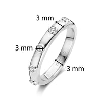 Ti Sento Cubic Zirconia Ring - Michael Jones Jeweller