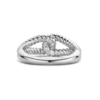 Ti Sento Rope Knot Ring - Michael Jones Jeweller