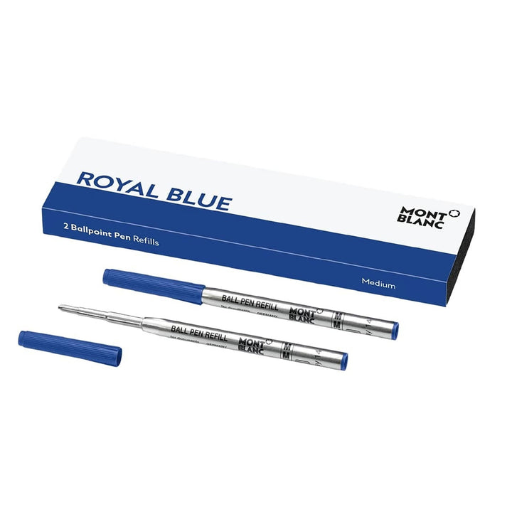 Montblanc Refills 2 Ballpoint Medium Royal Blue