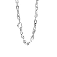 Ti Sento Cubic Zirconia Oval Linked Necklace - Michael Jones Jeweller