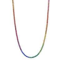 Ti Sento Rainbow Cubic Zirconia Necklace - Michael Jones Jeweller