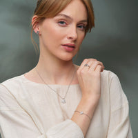 Clogau Nos Da Silver Stud Earrings - Michael Jones Jeweller