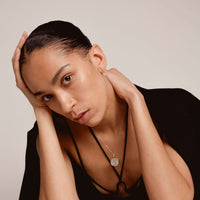 Ti Sento Yellow Gold Plated Mother of Pearl Cubic Zirconia Zodiac Virgo Pendant - Michael Jones Jeweller