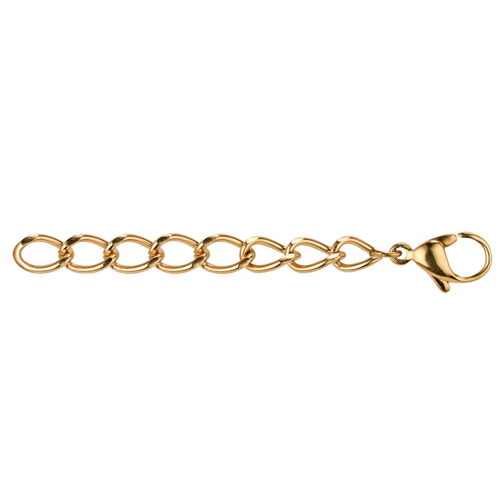Coeur De Lion Extension Chain with Clasp Gold Plated Stainless Steel