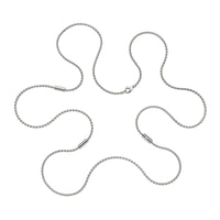 FOPE Aria 18ct White Gold 0.02ct Diamond Set Necklace 90cm - Michael Jones Jeweller