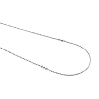FOPE Aria 18ct White Gold 0.02ct Diamond Set Necklace 90cm - Michael Jones Jeweller