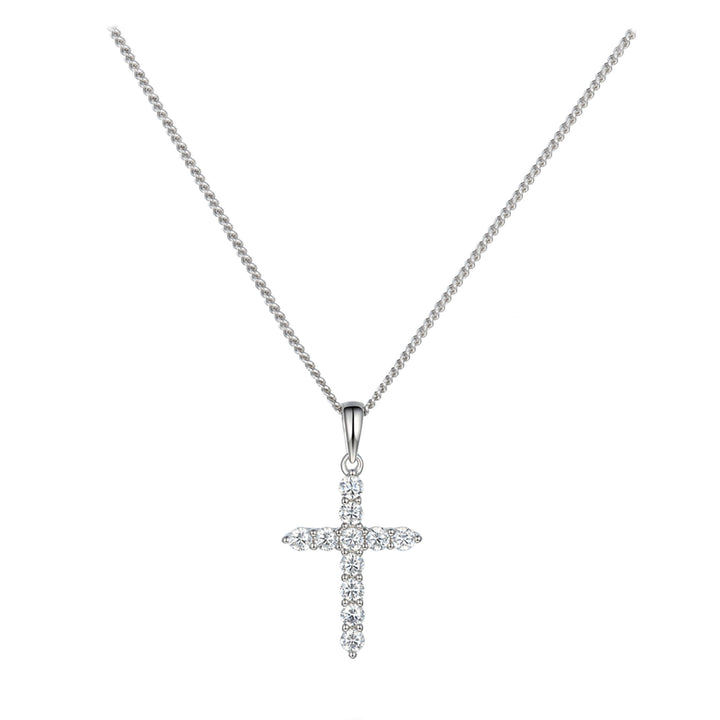 Amore Divine Cross Necklace