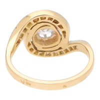 Pre-Owned Diamond Swirl Ring - Michael Jones Jeweller