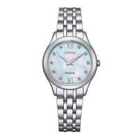 Citizen Eco-Drive Ladies Silhouette Diamond Watch EM1010-51D - Michael Jones Jeweller