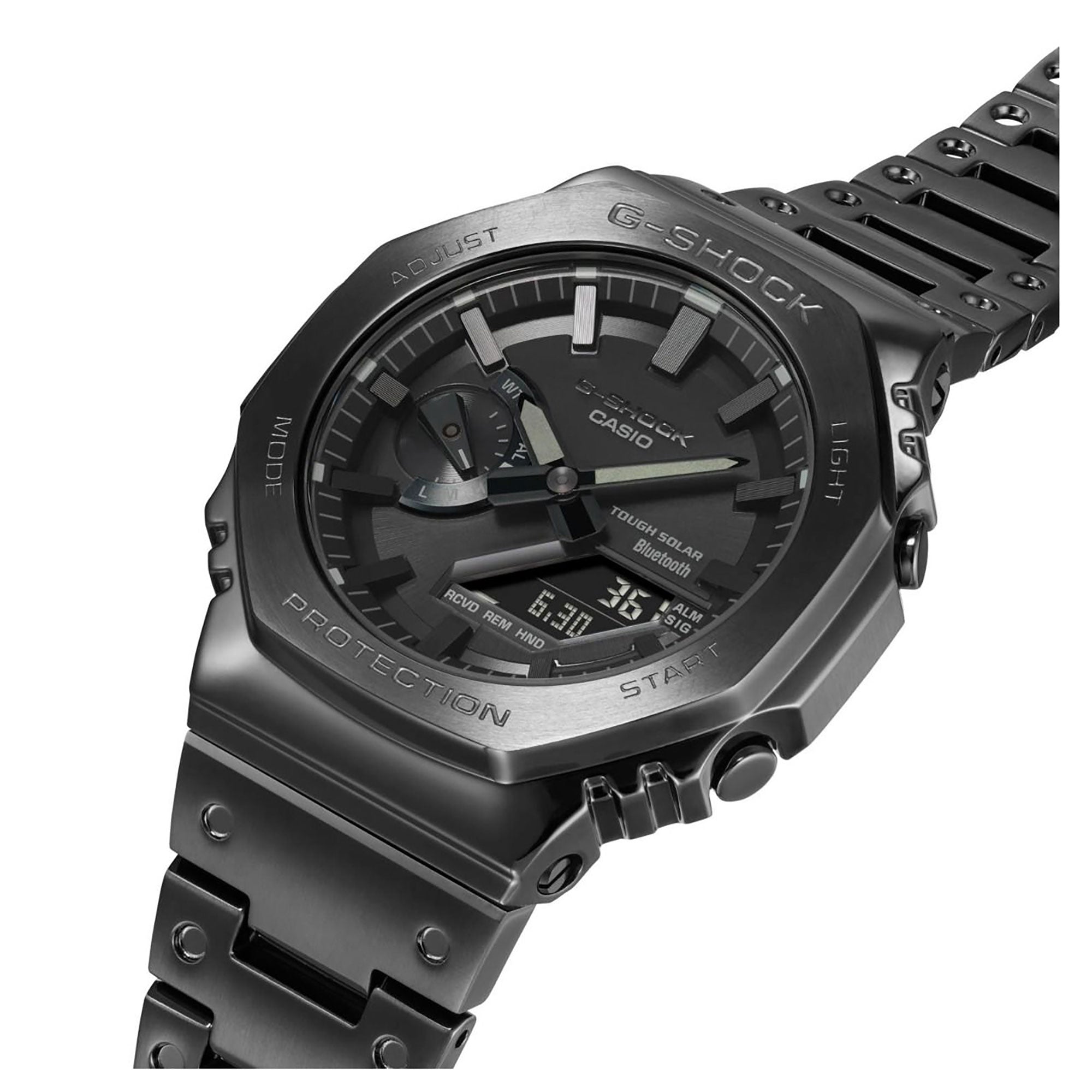 Casio G-Shock Full Metal 2100 Series Solar Watch GM-B2100BD-1AER – Michael  Jones Jeweller