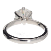 Diamond 2.20ct G SI1 Platinum Solitaire Ring - Michael Jones Jeweller