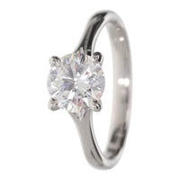 Diamond 1.20ct G VS2 Platinum Solitaire Ring - Michael Jones Jeweller