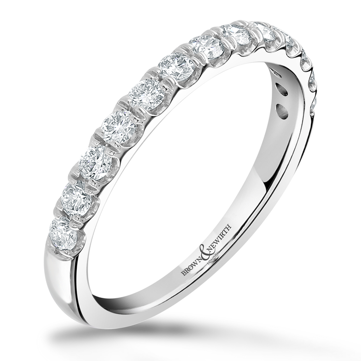 Diamond 0.50ct Serilda Platinum Eternity Ring by Brown & Newirth