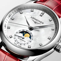 Longines MASTER COLLECTION 34mm Moonphase Automatic Watch L24094872 - Michael Jones Jeweller