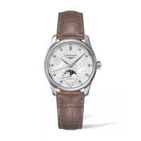 Longines MASTER COLLECTION 34mm Moonphase Automatic Watch L24094874 - Michael Jones Jeweller