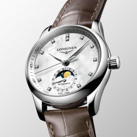 Longines MASTER COLLECTION 34mm Moonphase Automatic Watch L24094874 - Michael Jones Jeweller