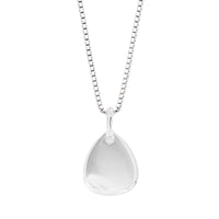 D for Diamond Childs Droplet Tag Pendant - Michael Jones Jeweller