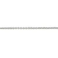 9ct White Gold 16 Inch Trace Link Chain - Michael Jones Jeweller