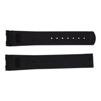 Omega Watch Strap. Black Rubber Omega Seamaster PRO 20mm - Michael Jones Jeweller