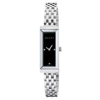 Gucci G-Frame Iconic 14 x 34mm  Diamond Set Quartz Watch YA127504 - Michael Jones Jeweller