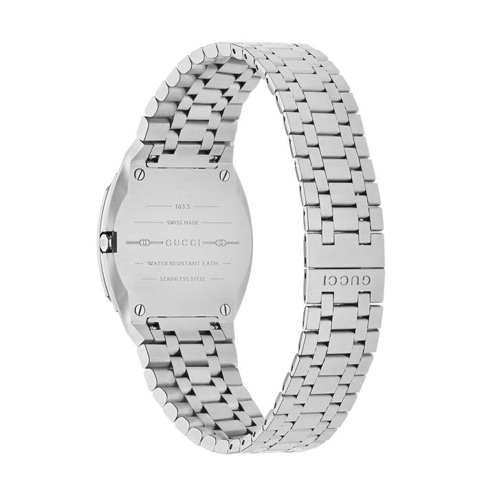 Gucci GUCCI 25H Silver Quartz Watch YA163501