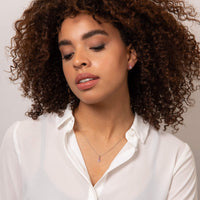 Pink Sapphire and Diamond 9ct White Gold Teardrop Pendant - Michael Jones Jeweller