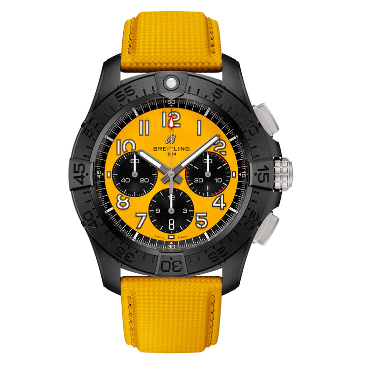 Breitling Avenger B01 Night Mission Chronograph 44mm Automatic Watch SB0147101I1X1