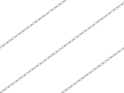 Silver 16 Inch Belcher Chain