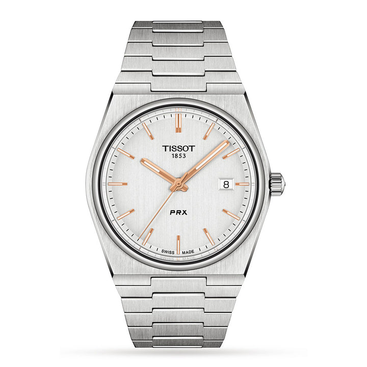 Tissot PRX Silver Quartz Watch T1374101103100
