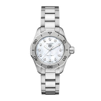 TAG Heuer Aquaracer Professional 30mm 200m Diamond Set Quartz Watch WBP1416.BA0622 - Michael Jones Jeweller