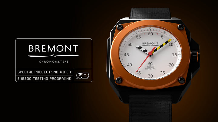 PRESENTING THE LIMITED EDITION BREMONT MB VIPER, A NEW GENERATION OF PILOT’S WATCH