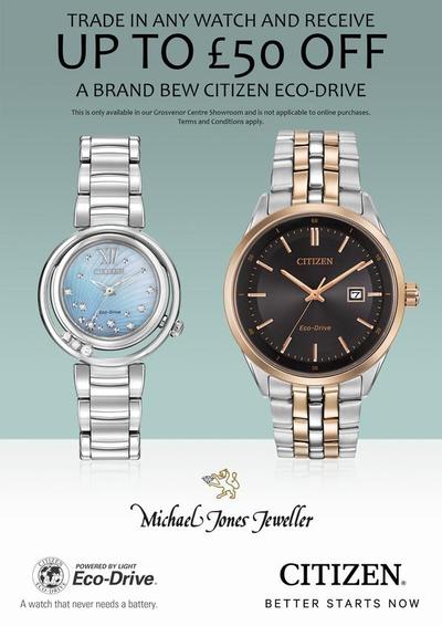 We are excited to launch a new trade-in offer with Citizen Watches.