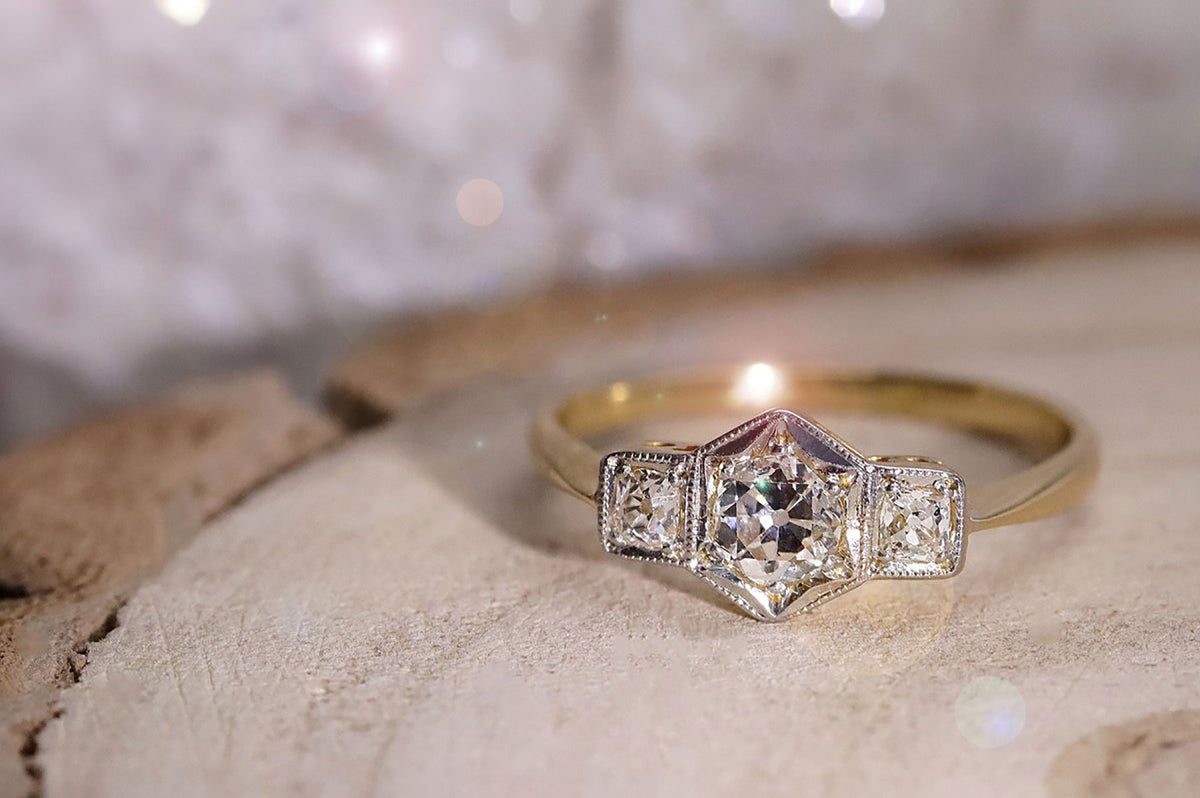 pre-owned diamond ring