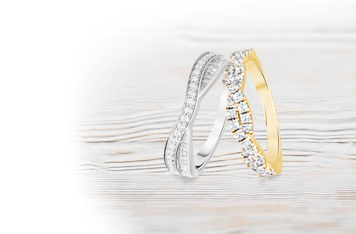 Shaped Wedding Bands