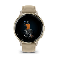 Garmin Venu 3S 41mm Soft Gold Stainless Steel Watch 010-02785-55