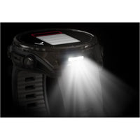 Garmin Fenix 8 43mm AMOLED Sapphire Carbon Grey DLC Pebble Grey Silicone Titanium Watch 010-02903-21