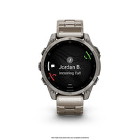 Garmin Fenix 8 47mm AMOLED Sapphire Titanium Vented Bracelet 010-02904-40 - Michael Jones Jeweller
