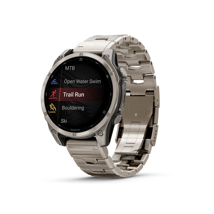Garmin Fenix 8 47mm AMOLED Sapphire Titanium Vented Bracelet 010-02904-40 - Michael Jones Jeweller