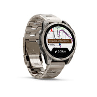 Garmin Fenix 8 47mm AMOLED Sapphire Titanium Vented Bracelet 010-02904-40 - Michael Jones Jeweller