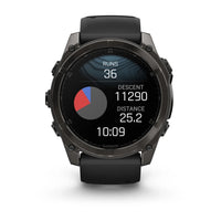 GARMIN Fenix 8 47mm AMOLED Sapphire Carbon Grey Watch 010-02905-21 - Michael Jones Jeweller