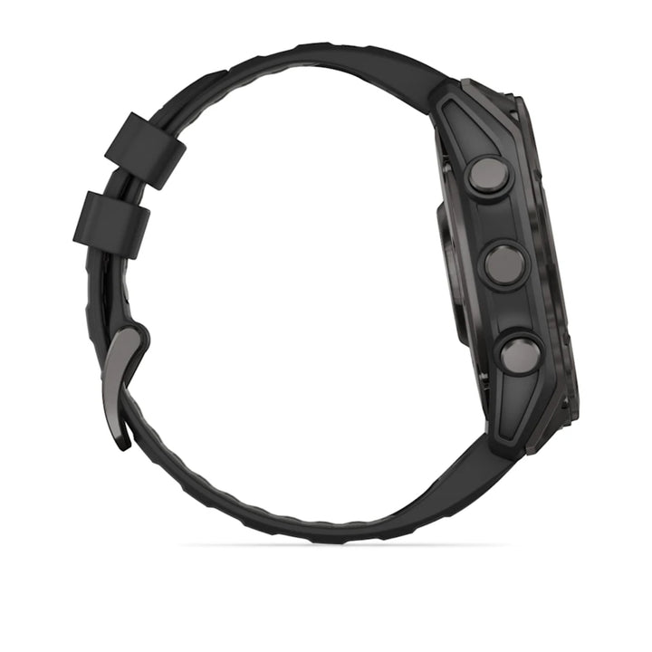 GARMIN Fenix 8 47mm AMOLED Sapphire Carbon Grey Watch 010-02905-21 - Michael Jones Jeweller