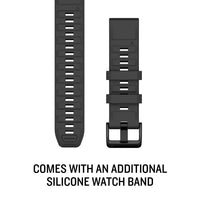 Garmin Fenix 8 51mm AMOLED Sapphire Carbon DLC Chestnut Leather 010-02905-40 - Michael Jones Jeweller