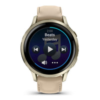 Garmin Venu 4 41mm Lunar Gold Stainless Steel Watch 010-03013-03
