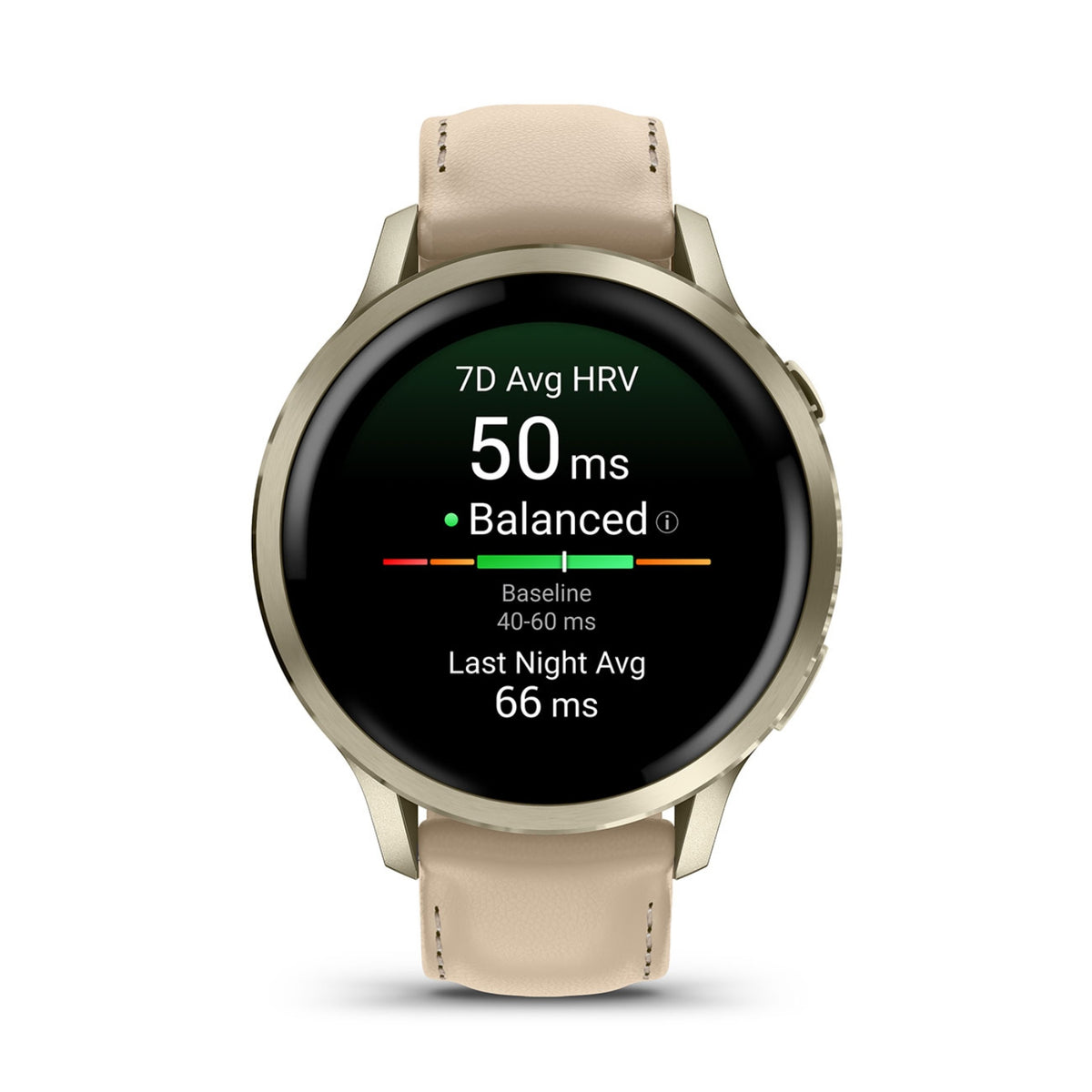 Garmin Venu 4 41mm Lunar Gold Stainless Steel Watch 010-03013-03 - Michael Jones Jeweller
