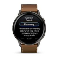 Garmin Venu 4 45mm Slate Stainless Steel Watch 010-03014-03 - Michael Jones Jeweller