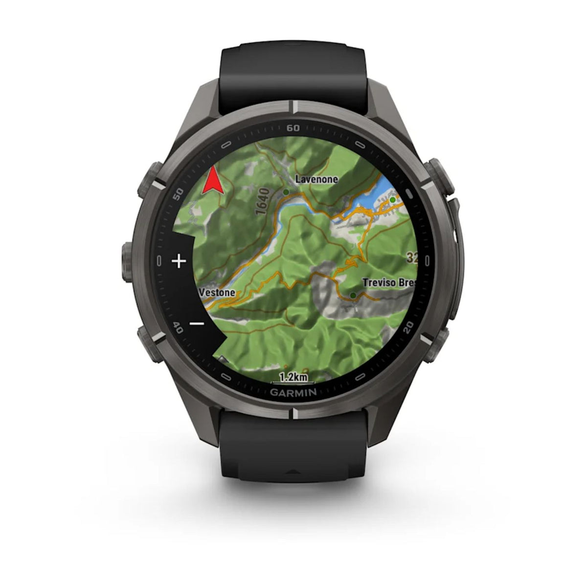 Garmin Fenix 9 Pro 43mm Carbon Grey DLC / Black Pebble Grey Silicone Titanium Watch 010-04335-11
