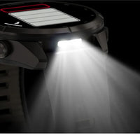 Garmin Fenix 9 Pro 43mm Carbon Grey DLC / Black Pebble Grey Silicone Titanium Watch 010-04335-11