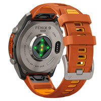Fenix 9 Pro AMOLED InReach 47mm Autumn Orange/Spark Silicone Titanium Watch 010-04336-01