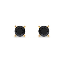 Coeur de Lion Glam Dot 5 mm gold-black Stud Earrings